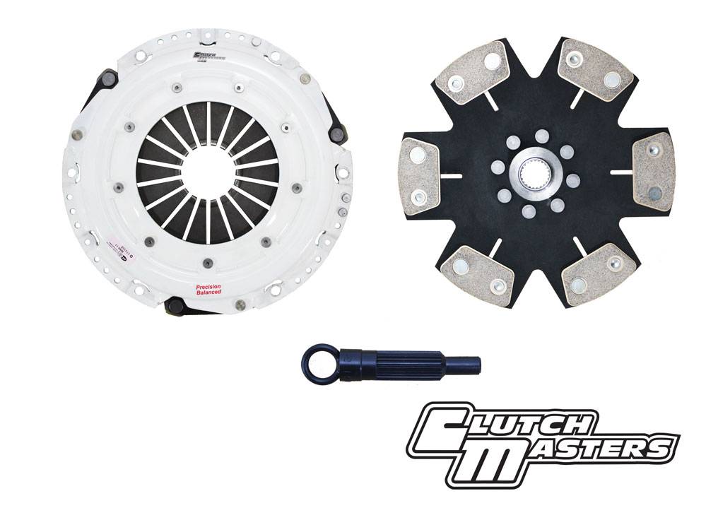 Clutch Masters 00-06 Audi TT 1.8L T& 6 Sp FX400 Clutch Kit 6-Puck Rigid Disc 02017-HDB6-R