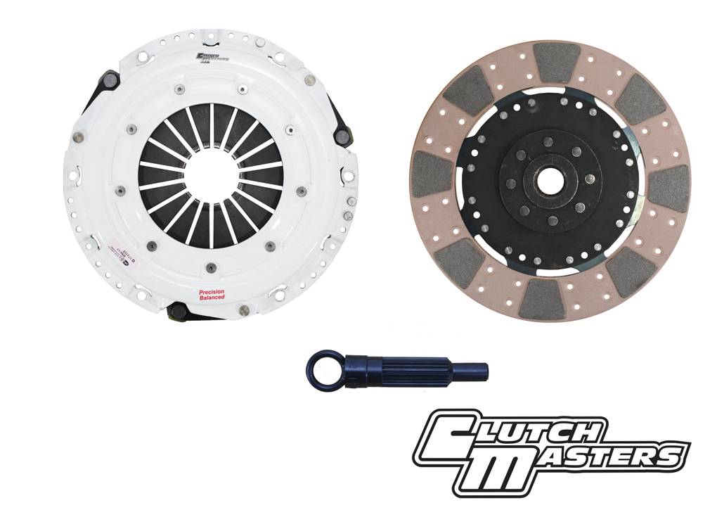 Clutch Masters 00-06 Audi TT 1.8L T& 6 Sp FX400 Clutch Kit Lined Rigid Disc 02017-HDBL-R