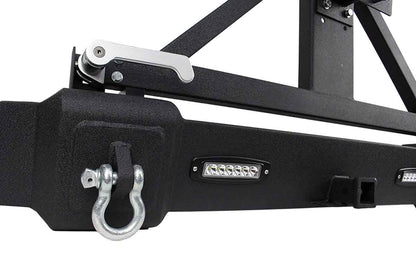 Fishbone Offroad 07-18 Jeep Wrangler JK Rear Bumper w Tire Carrier FB22050
