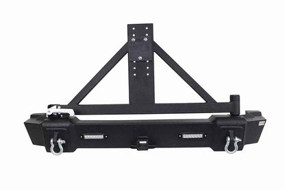 Fishbone Offroad 07-18 Jeep Wrangler JK Rear Bumper w Tire Carrier FB22050