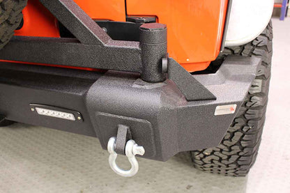 Fishbone Offroad 07-18 Jeep Wrangler JK Rear Bumper w Tire Carrier FB22050