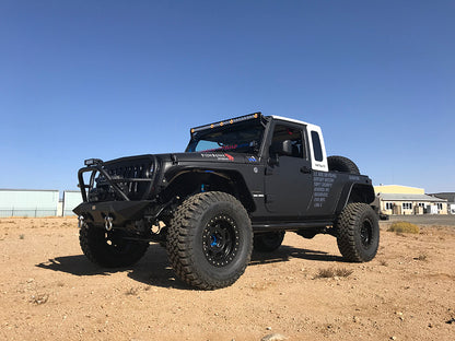 Fishbone Offroad 07-18 Jeep Wrangler JK Front/Rear Steel Tube Fenders -Blk Txtrd Pwdercoat(Set of 4) FB23006
