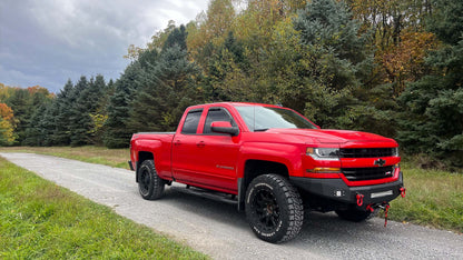 Fishbone Offroad 16-18 Chevrolet Silverado 1500 Rockfish Front Bumper - Black Texture FB22388