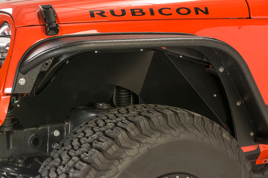 Fishbone Offroad 07-18 Jeep Wrangler JK Front/Rear Steel Tube Fenders -Blk Txtrd Pwdercoat(Set of 4) FB23006