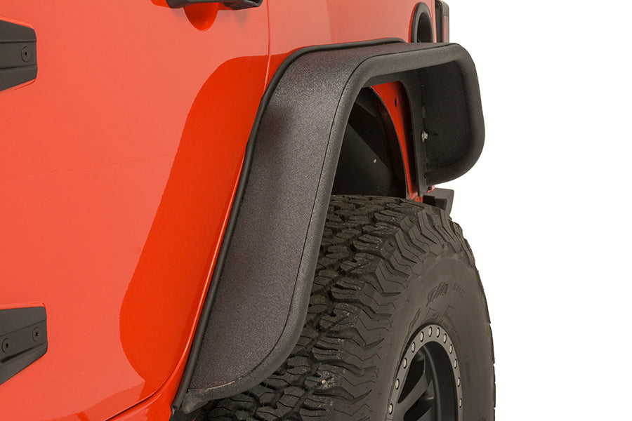 Fishbone Offroad 07-18 Jeep Wrangler JK Front/Rear Steel Tube Fenders -Blk Txtrd Pwdercoat(Set of 4) FB23006