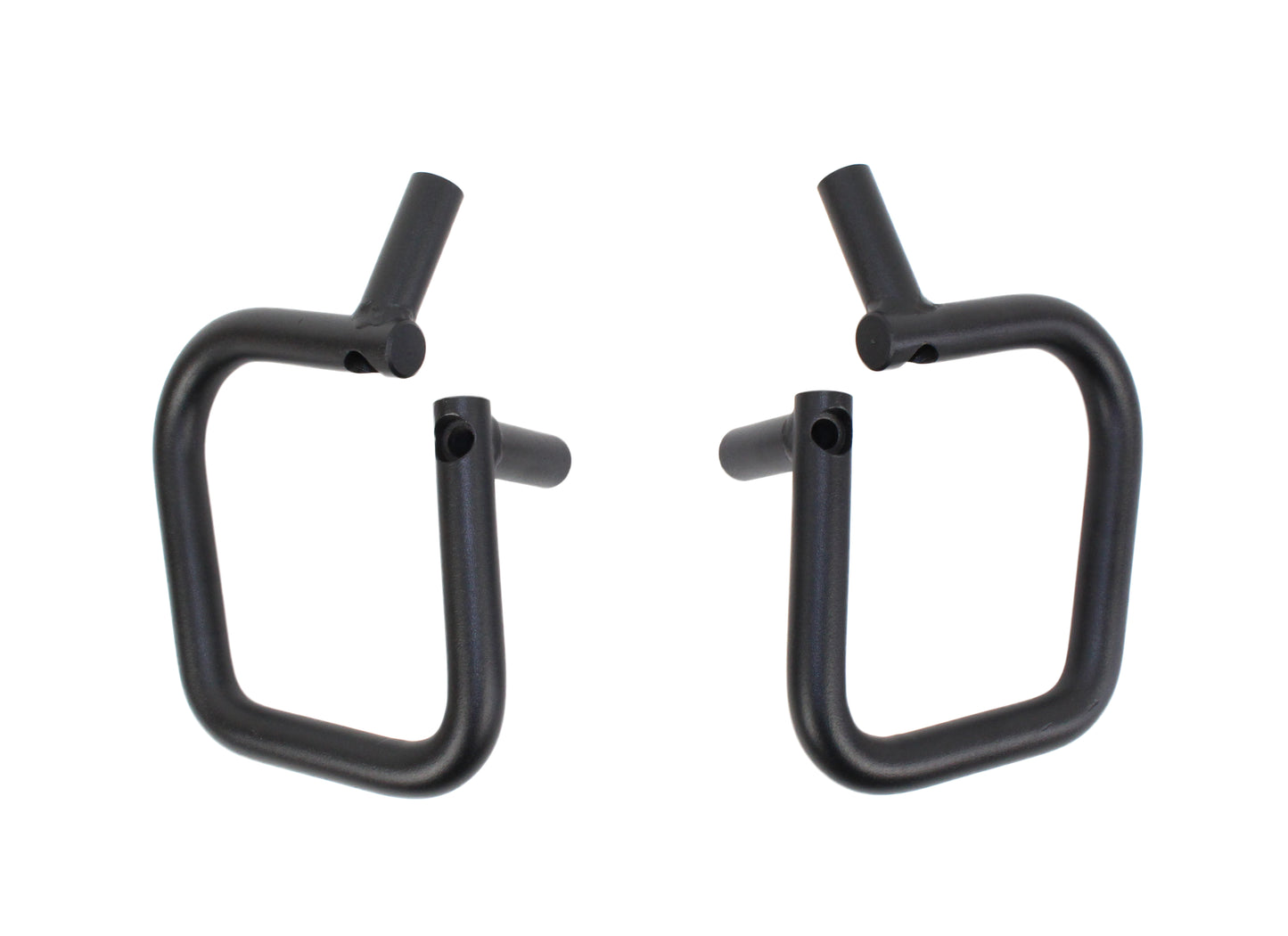 Fishbone Offroad 07-18 Jeep Wrangler JK 2/4 Door Steel Grab Handles Front - Blk Txtrd Powdercoat FB25033