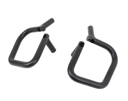 Fishbone Offroad 07-18 Jeep Wrangler JK 2/4 Door Steel Grab Handles Front - Blk Txtrd Powdercoat FB25033