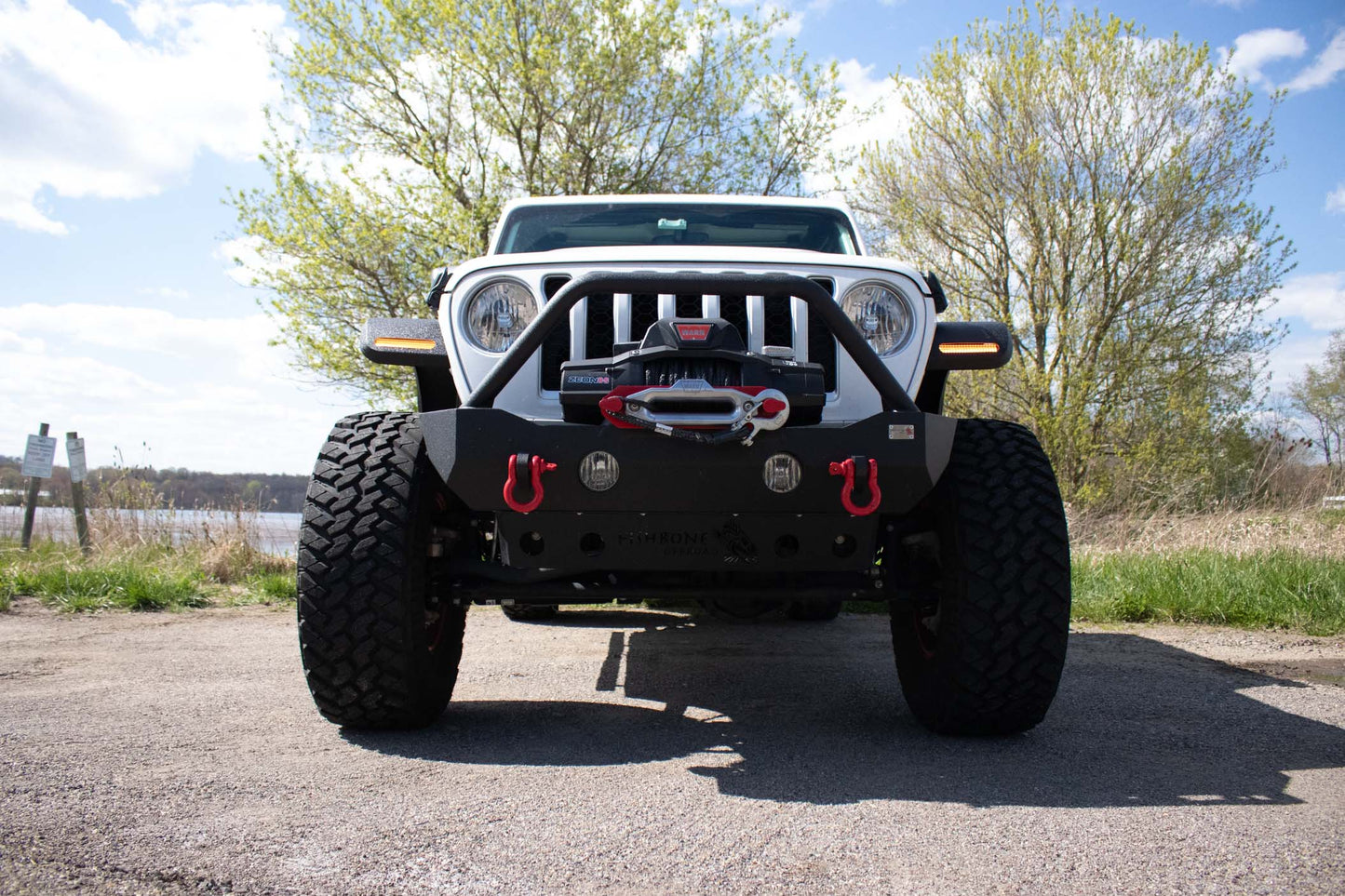 Fishbone Offroad 2018+ Jeep JL & 2020+ JT 7in Turn Signal & Side Marker Lights and Brackets FB31456