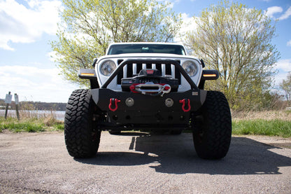 Fishbone Offroad 2018+ Jeep JL & 2020+ JT 7in Turn Signal & Side Marker Lights and Brackets FB31456