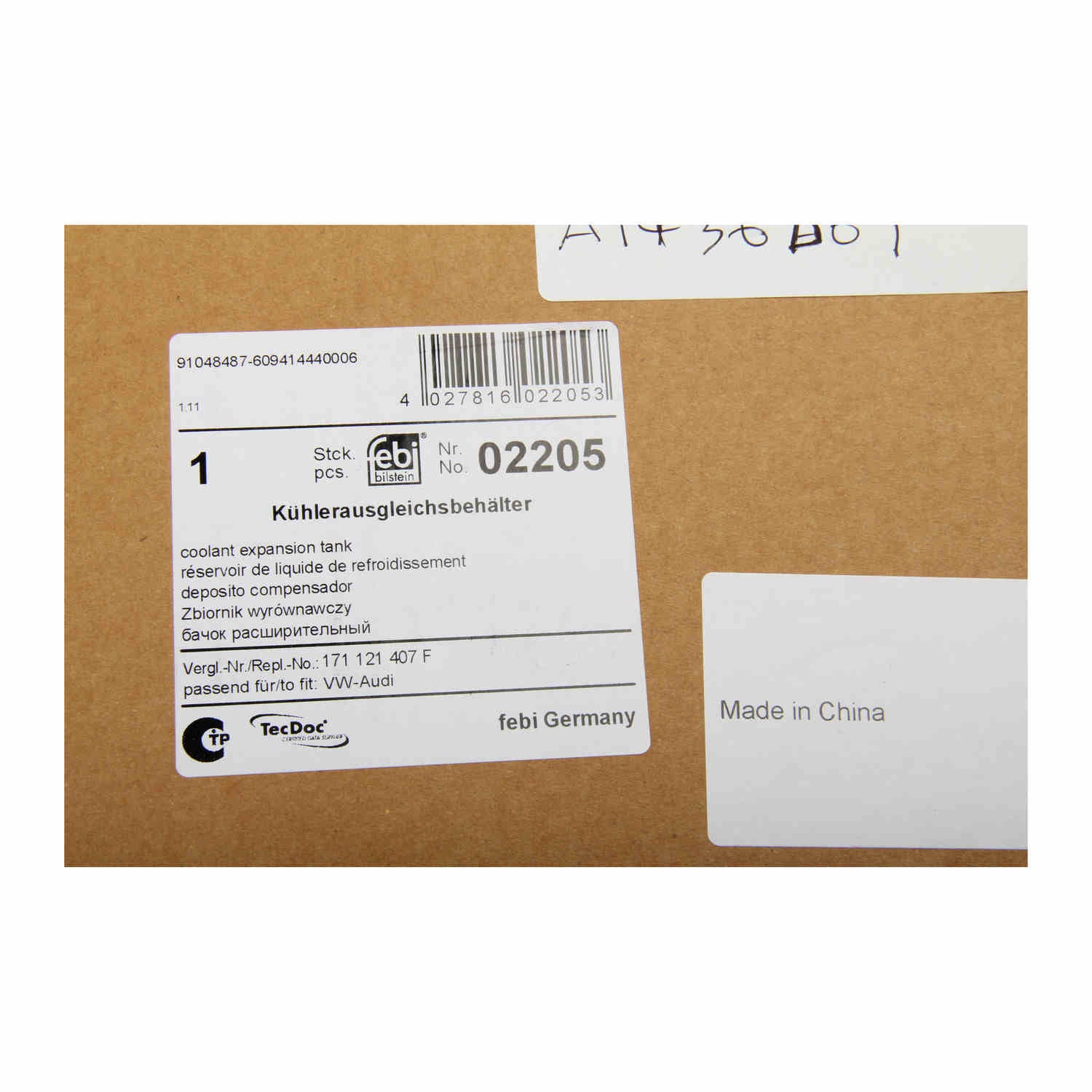 Febi-Bilstein Engine Coolant Reservoir 02205