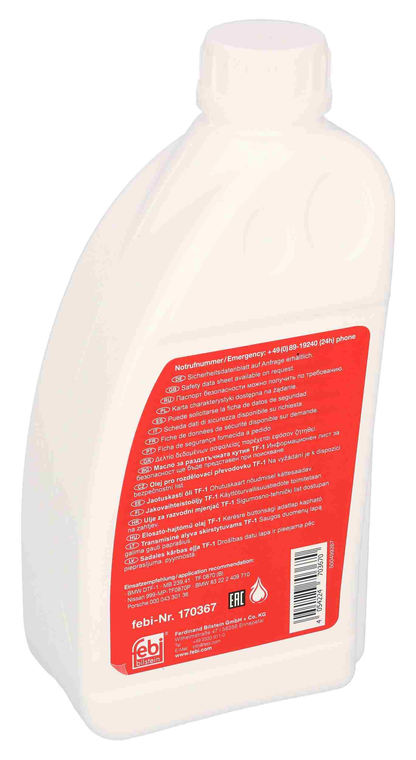 Febi-Bilstein Transfer Case Fluid 170367