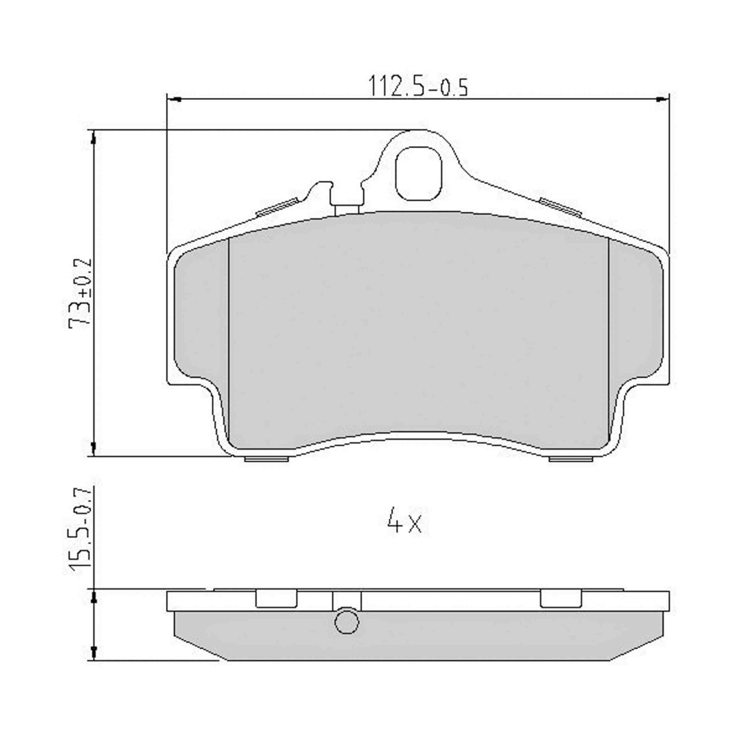Ferodo Disc Brake Pad