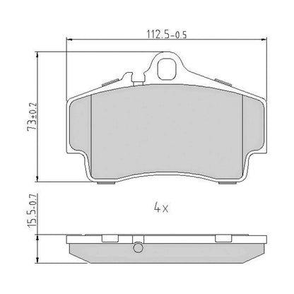 Ferodo Disc Brake Pad