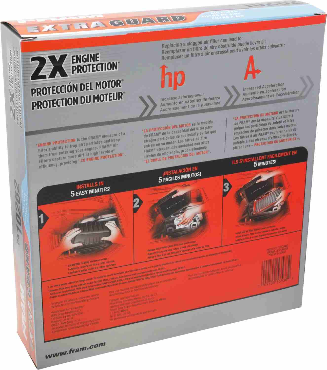 FRAM Air Filter FRACA10262