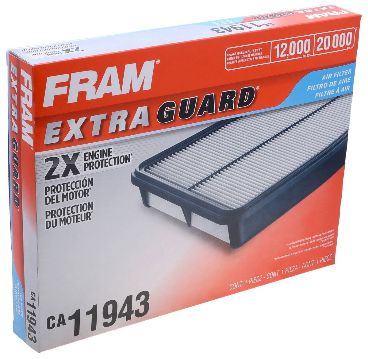 FRAM Racing Air Filter CA11943 image 3