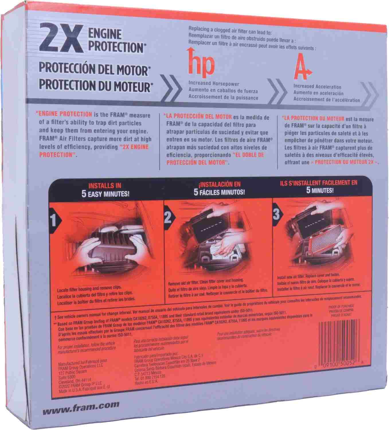 FRAM Cabin Air Filter CA184