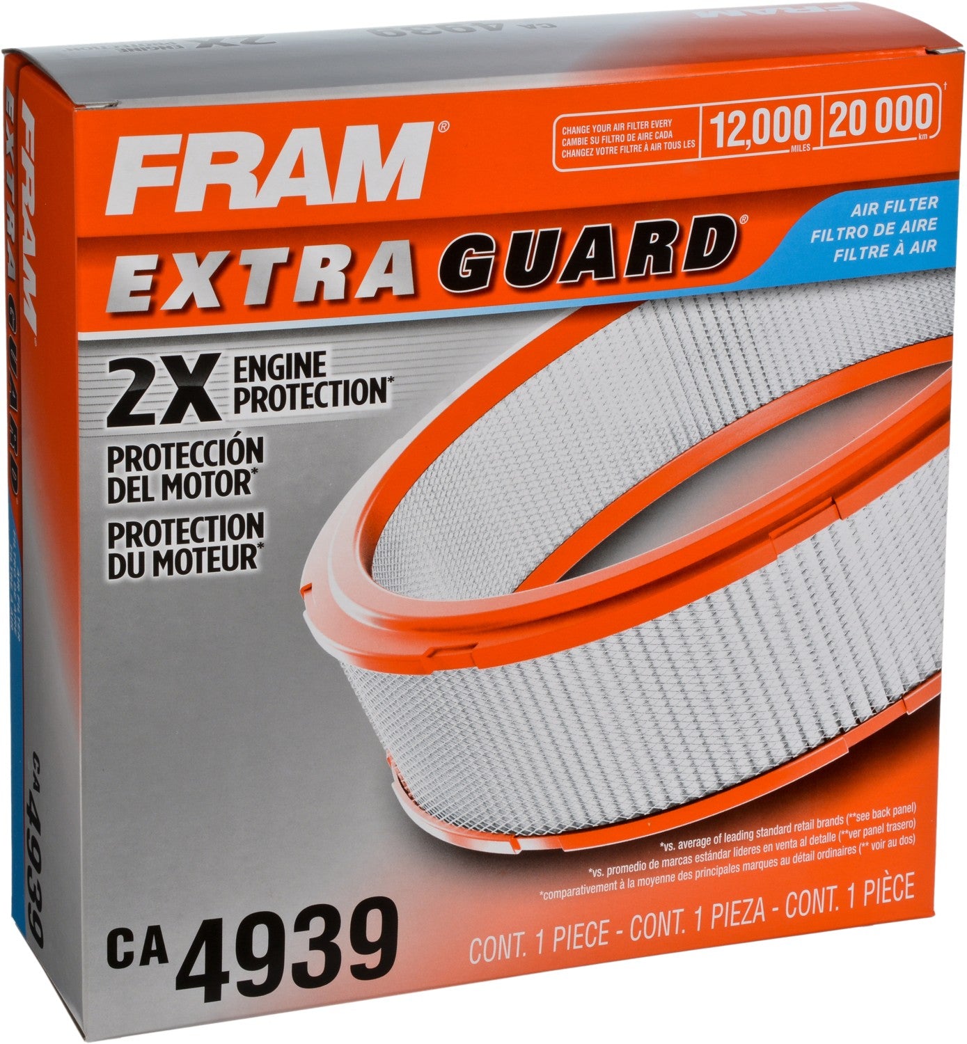 FRAM Racing Air Filter CA4939 image 2