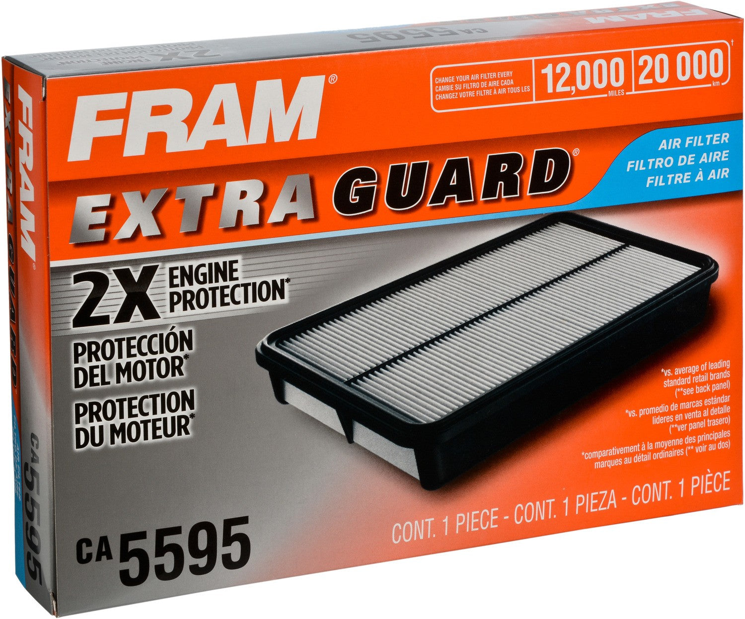 FRAM Racing Air Filter CA5595 image 3