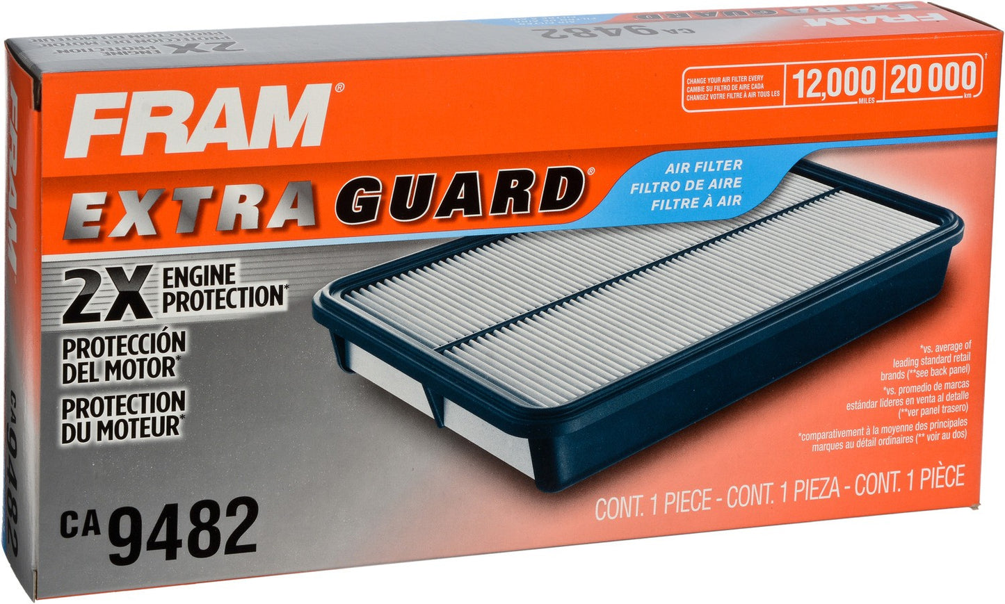 FRAM Racing Air Filter CA9482 image 3