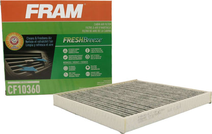 FRAM Cabin Air Filter  top view frsport CF10360