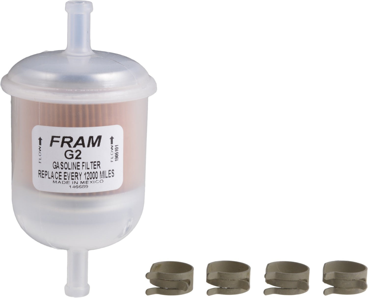 FRAM Fuel Filter 5/16in Hose FRAG2