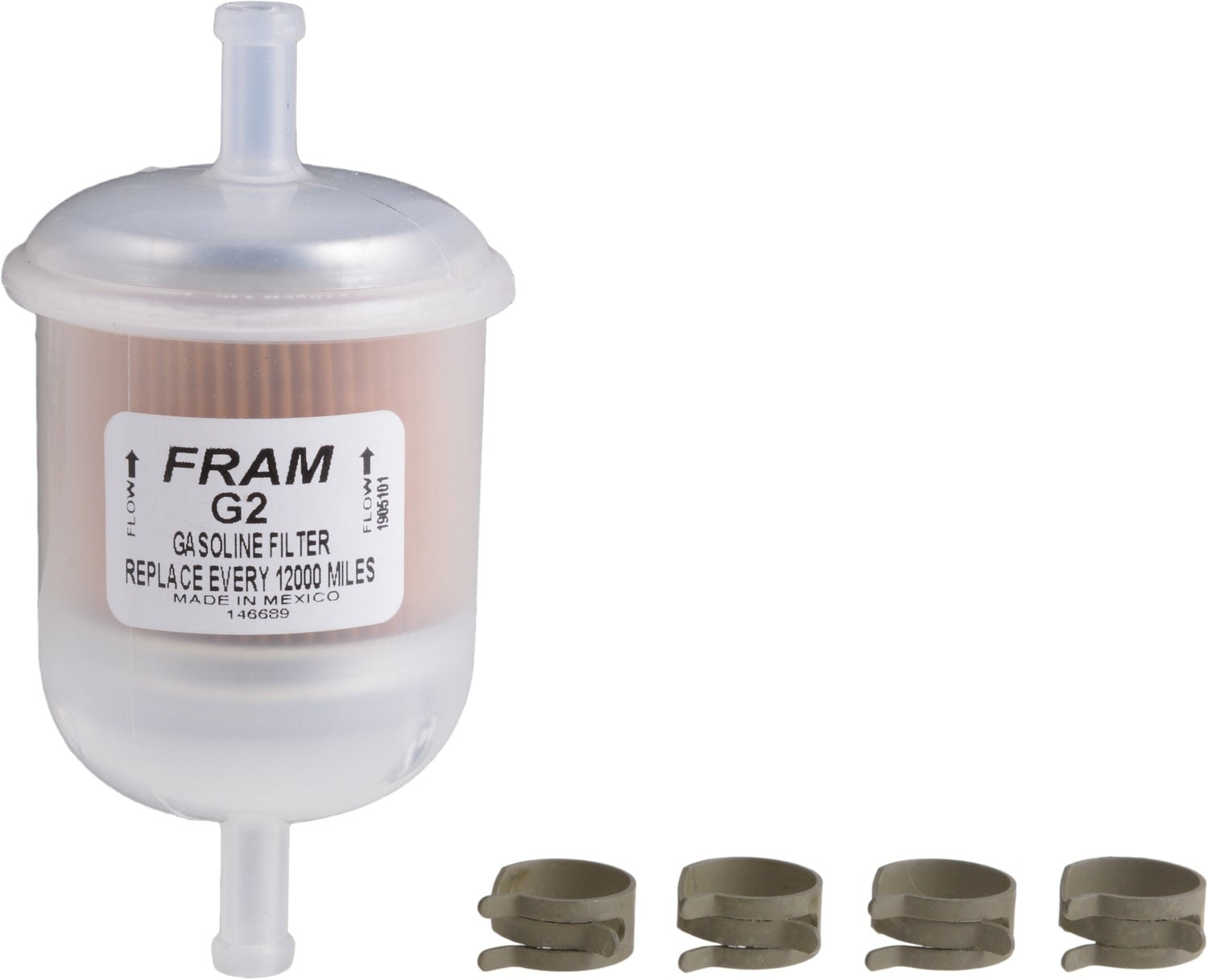 FRAM Fuel Filter 5/16in Hose FRAG2