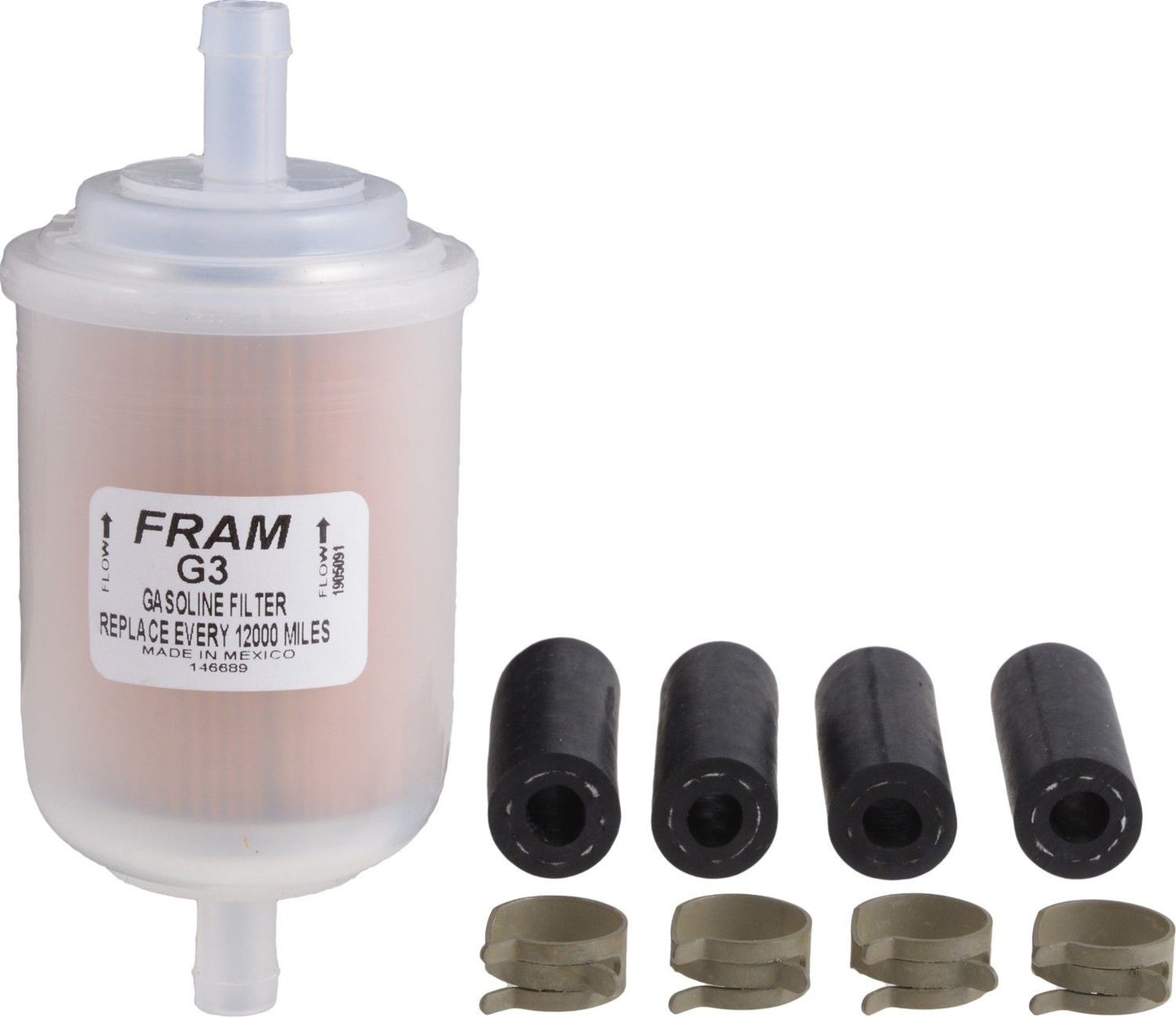 FRAM Fuel Filter 3/8in Hose FRAG3