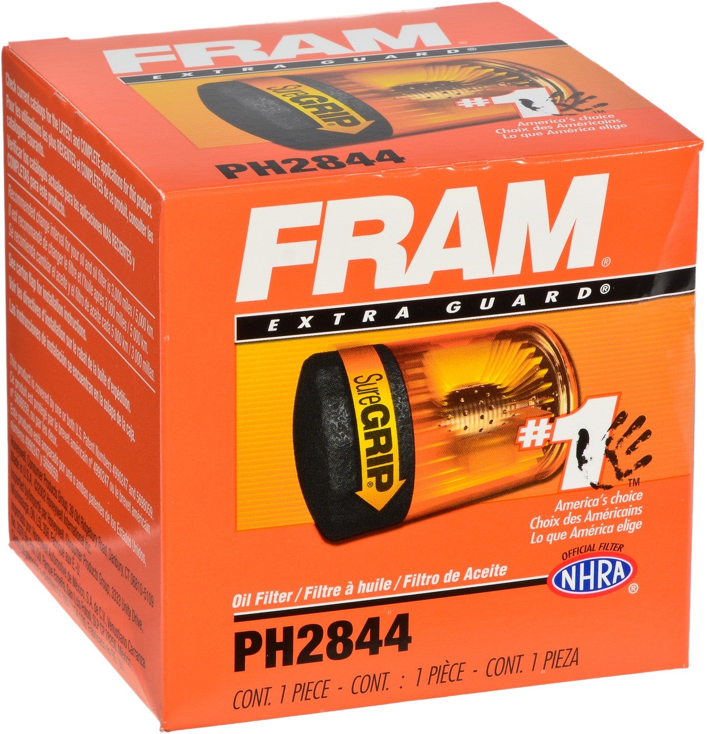 FRAM Racing Engine Oil Filter PH2844 image 2