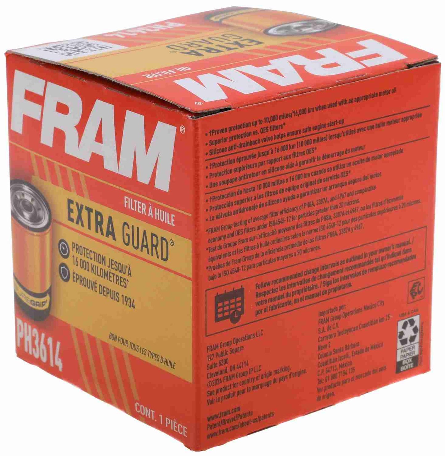 FRAM Oil Filter FRAPH3614