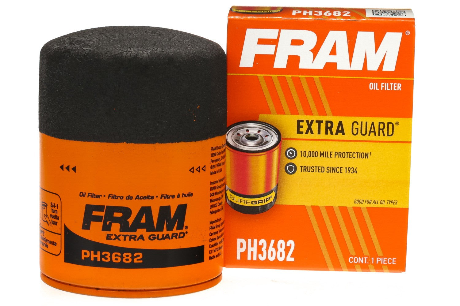 FRAM Racing Engine Oil Filter PH3682 main image