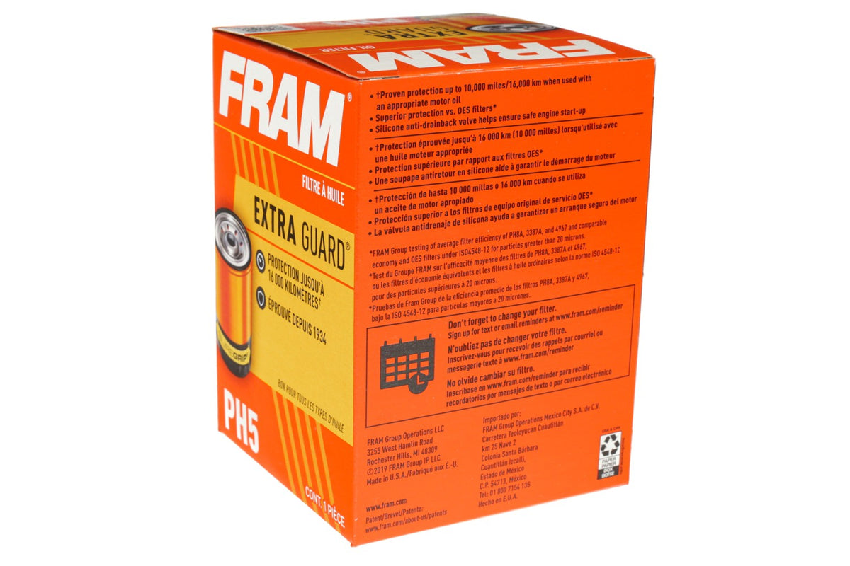 FRAM Oil Filter FRAPH5