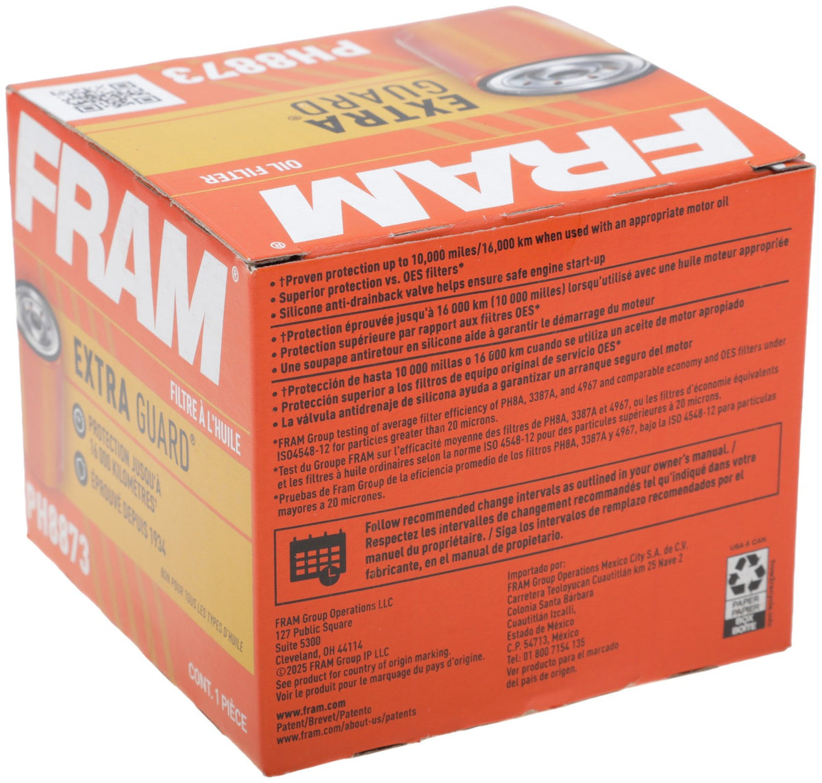 FRAM Engine Oil Filter PH8873