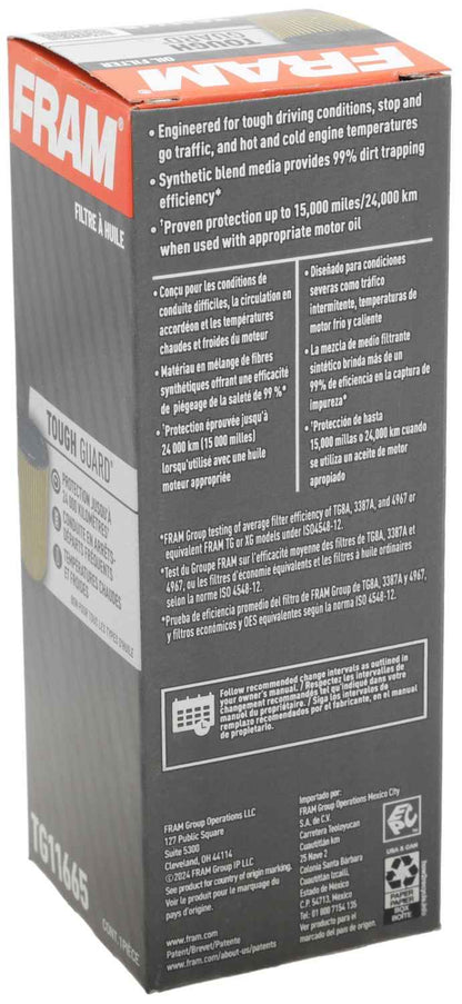 FRAM Oil Filter FRATG11665