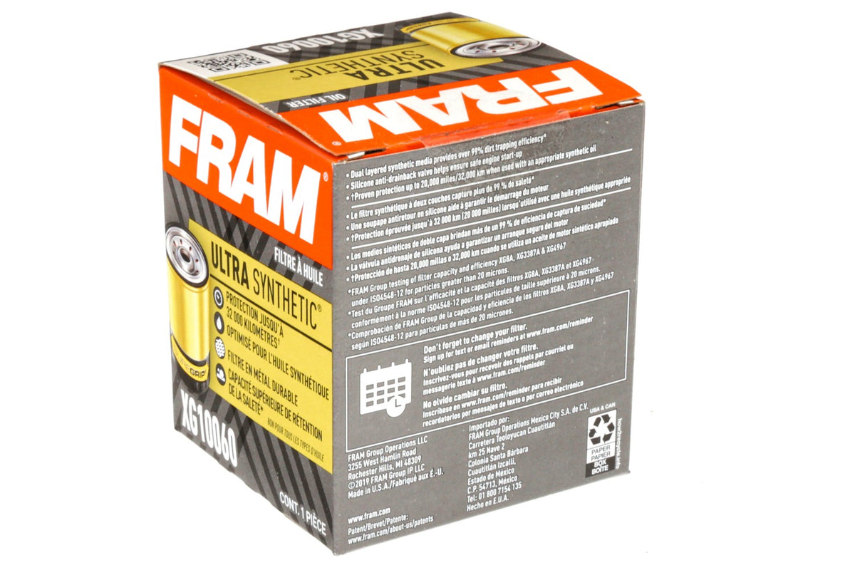 FRAM Racing Engine Oil Filter XG10060 image 8