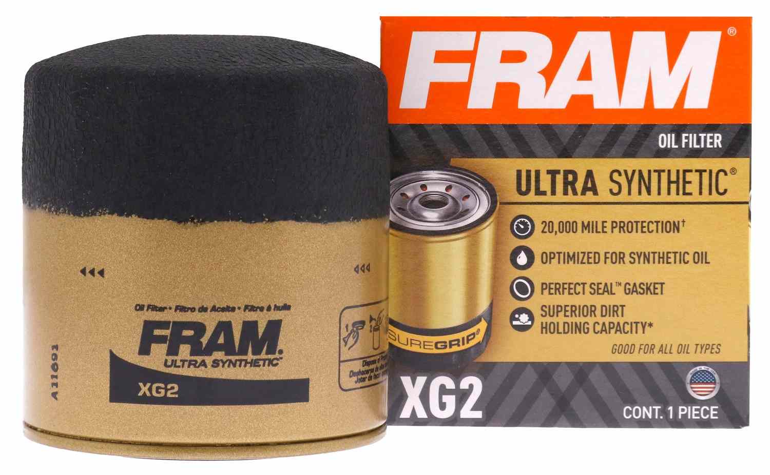FRAM Engine Oil Filter XG2