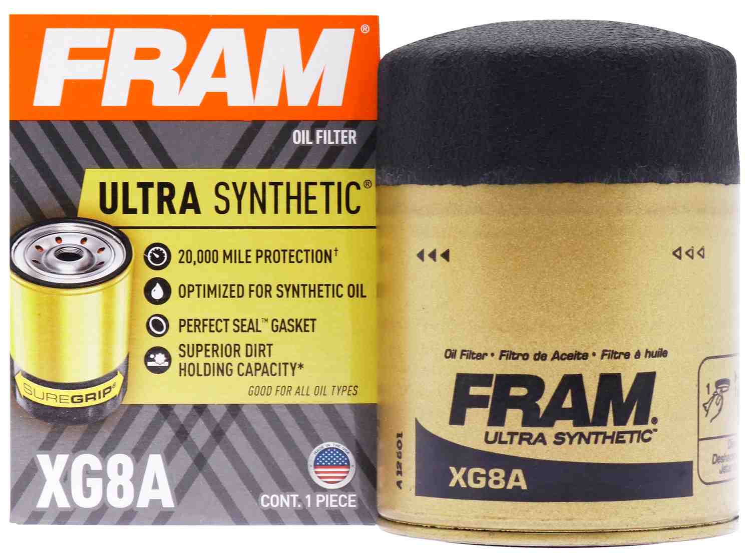 FRAM Engine Oil Filter XG8A