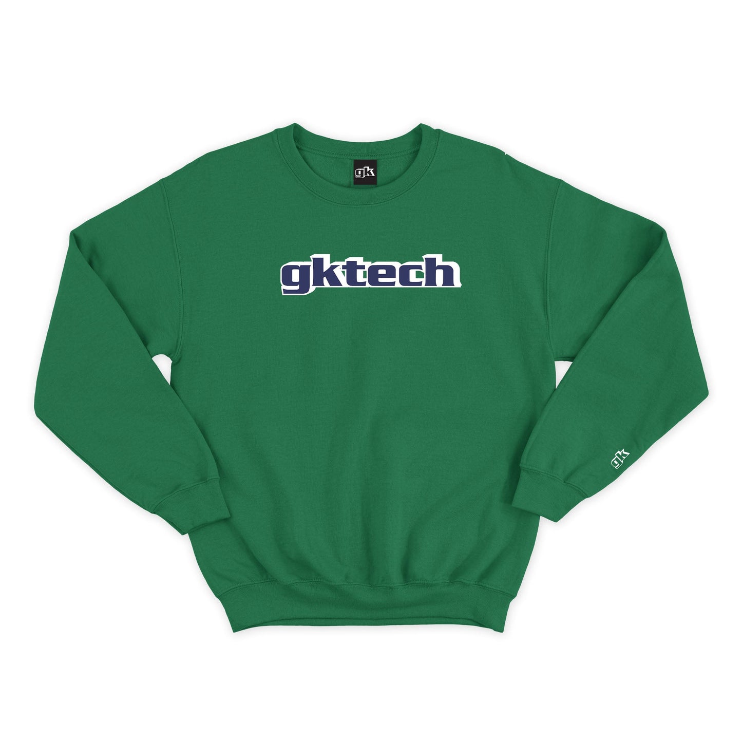 GKTech Forest Green Crew Neck Jumper