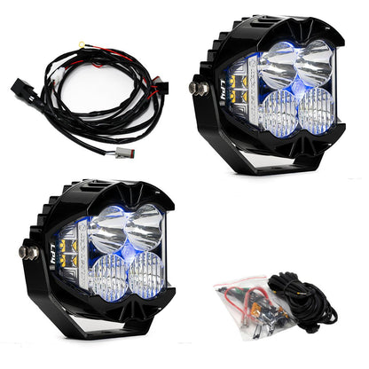 Baja Designs LP4 Pro Driving/Combo LED - Blue Backlight (Pair) 297815