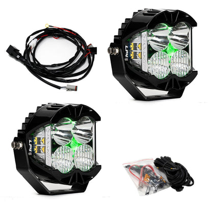 Baja Designs LP4 Pro Driving/Combo LED - Green Backlight (Pair) 297816