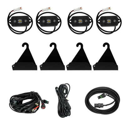 Baja Designs 05-24 Toyota Tacoma / 07-24 Toyota Tundra Bed Rail Cargo Light Kit - White 398061