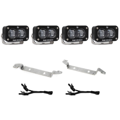 Baja Designs 2025 Toyota 4Runner S2 SAE Fog Pocket Light Kit - Clear 44-8282