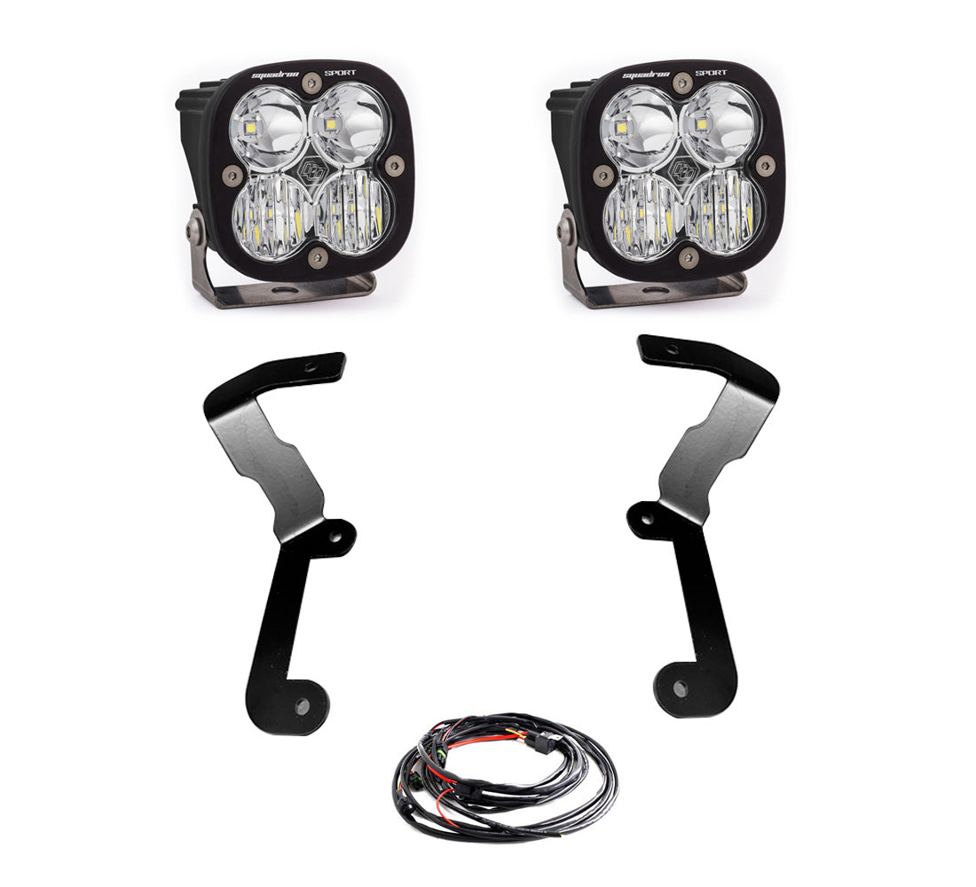 Baja Designs 19-22 GMC Sierra 1500 Squadron Sport A-Pillar Light Kit 447742