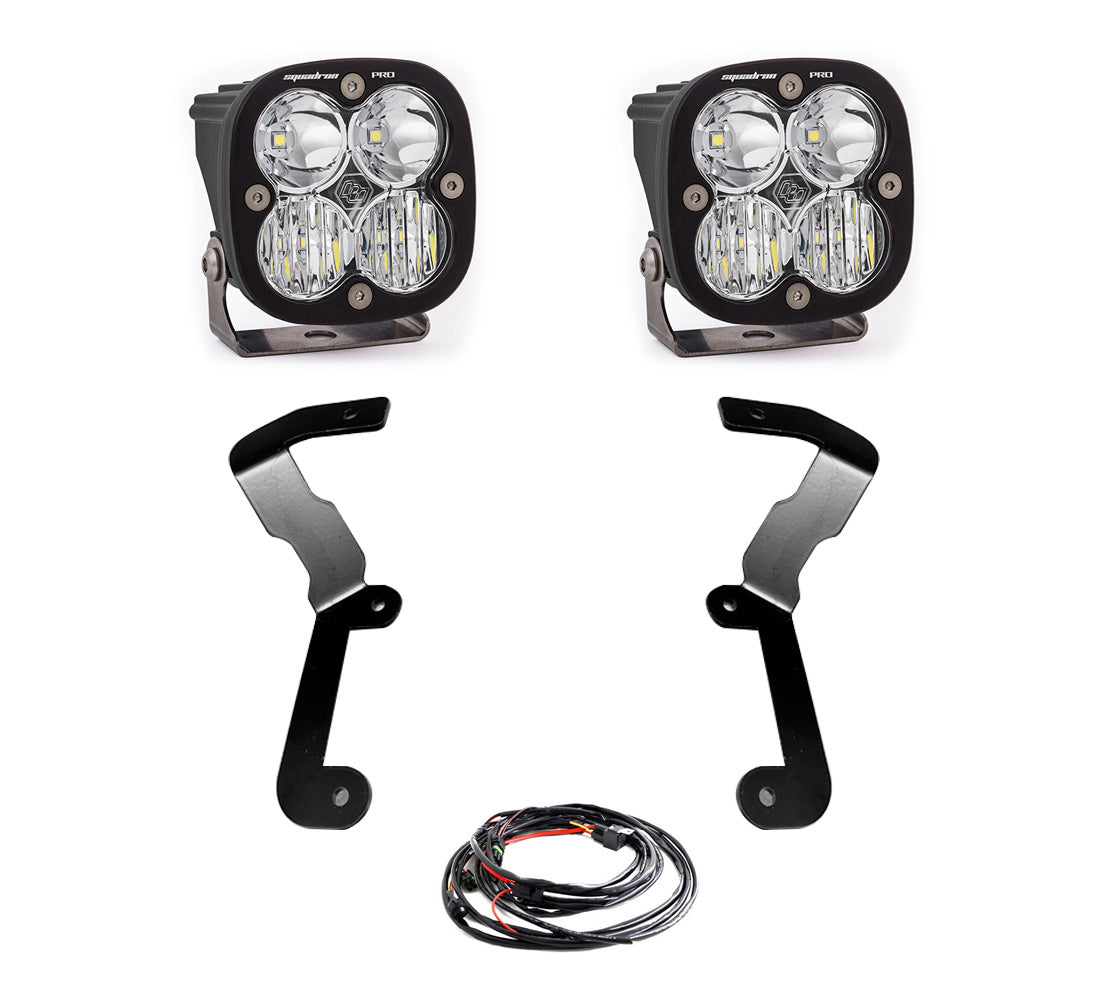 Baja Designs 19-22 GMC Sierra 1500 Squadron Pro A-Pillar Light Kit 447743