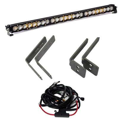 Baja Designs 11-16 Ford Super Duty S8 Series 30in Grille LED Light Bar Kit 447792