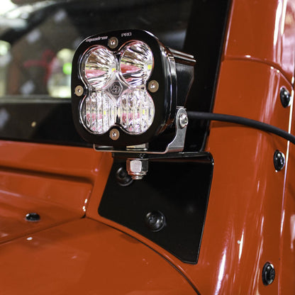 Baja Designs 07-17 Jeep Wrangler Rubicon A-Pillar Mount Kit 447798