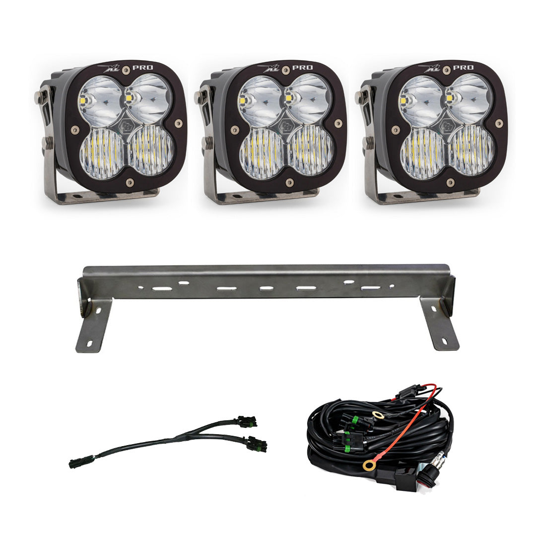 Baja Designs 15-19 Chevy Silverado 2500/3500HD XL Pro LED Bumper Kit (Driving/Spot/Wide Cornering) 447841