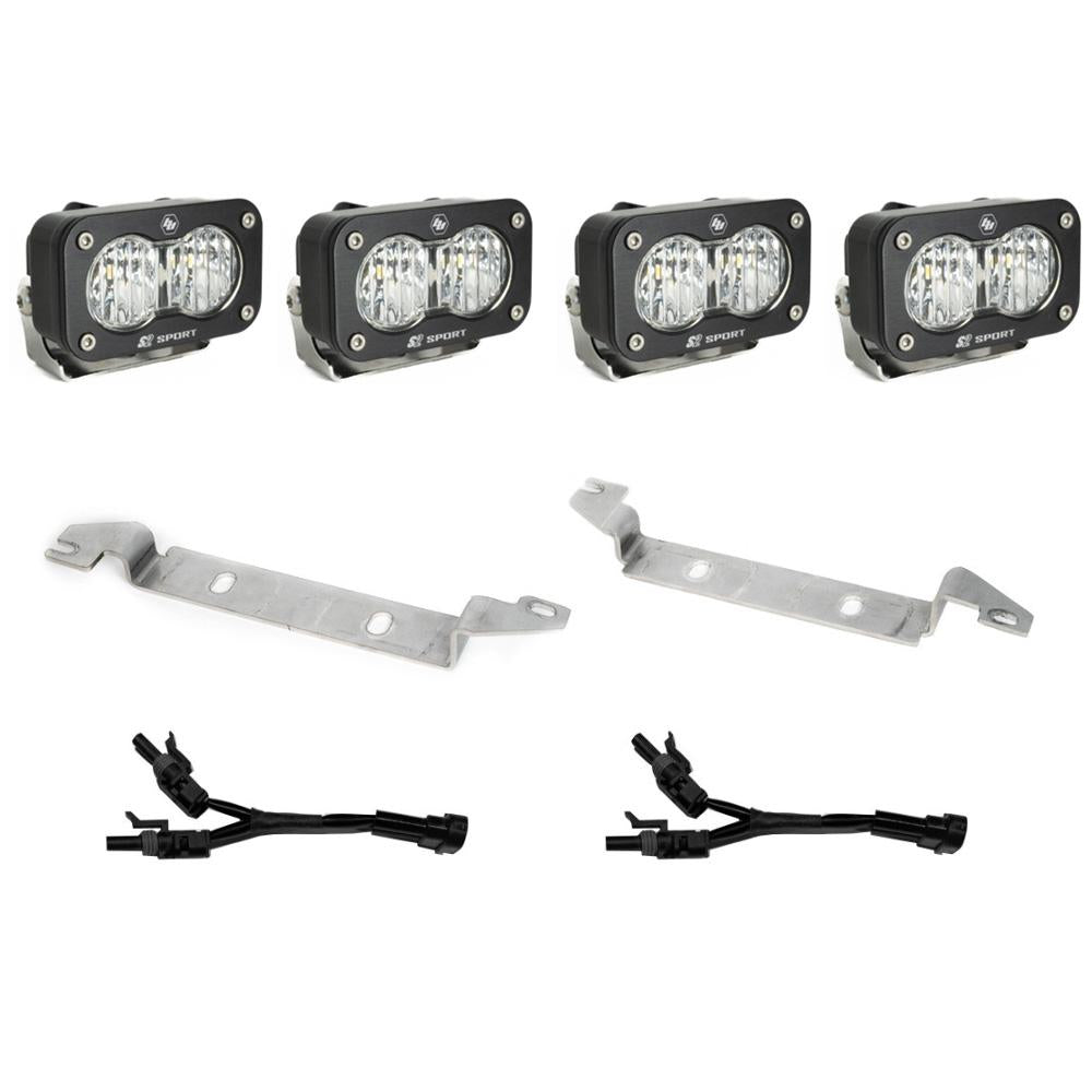Baja Designs Baja Design 2024+ Toyota S2 Sport Dual Fog Pocket Light Kit 448238