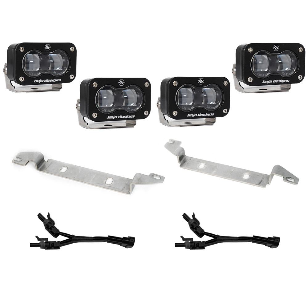 Baja Designs Baja Design 2024+ Toyota S2 SAE OEM Fog Light Replacement Kit - Clear 448239