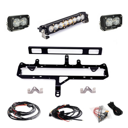 Baja Designs 2024+ Toyota Tacoma (Incl. TRD Pro) 10in. S8/S2 Pro Grille Kit - Clear 448253