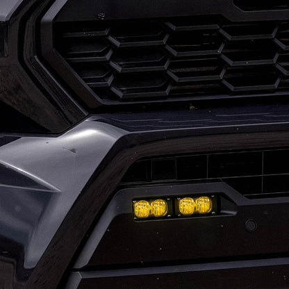 Baja Designs 2024+ Toyota Tacoma S2 Sport Dual Fog Pocket Light Kit - Baja Amber 448259